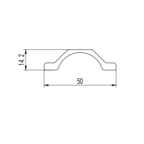 Moldes de extrusión de perfil de aluminio triangular