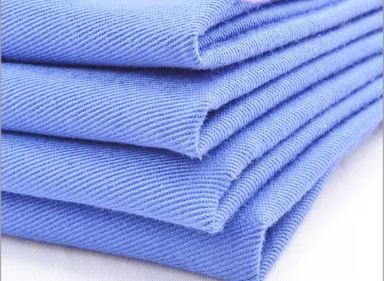 Textile Cotton Polyester Blend Woven Dyed Shirting Fabric
