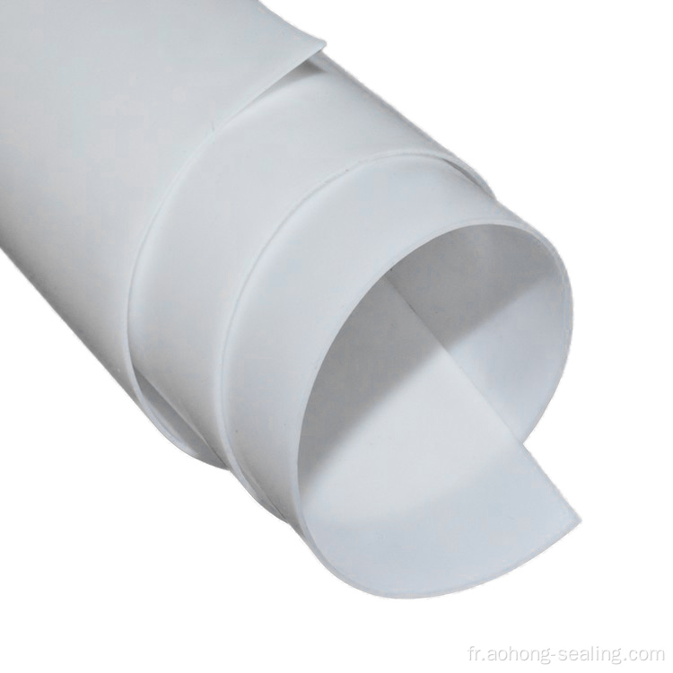 Feuille PTFE en plastique de 1,5 mm PTFE