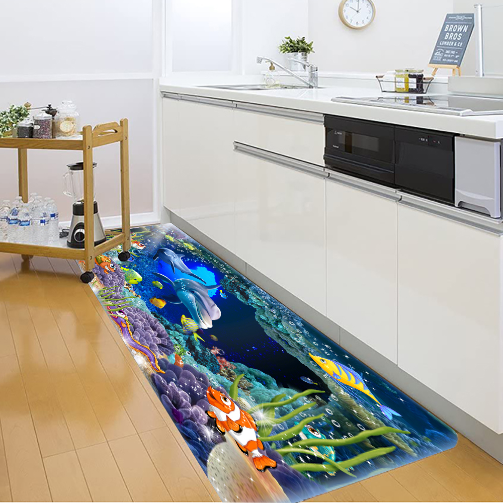 3D carpet visual illusion floor mat1-56