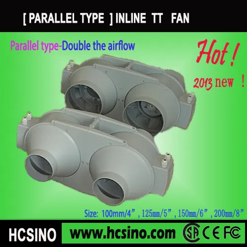 HVAC System Inline Duct Fan (HCTT)