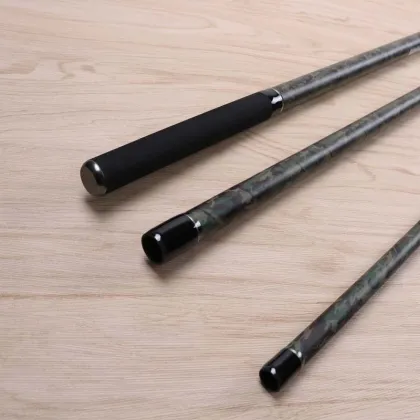 Customized High Carbon Fiber Carp Fishing Rod 3.6m/3.9m 3 Sections Lure Rod