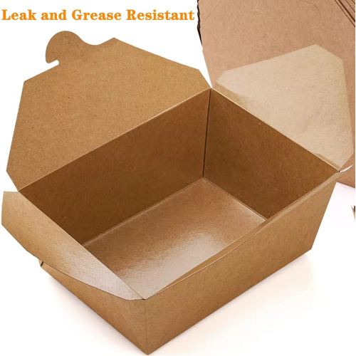 1mm Thick Disposable Fast Food Paper Box