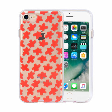 IML Red Flowers iPhone8 Plus Protective Phone Case