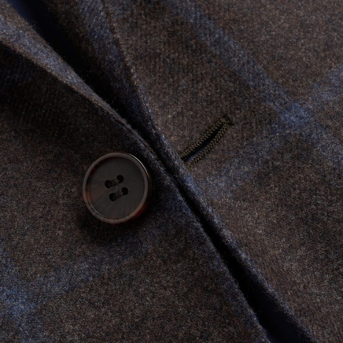 Premium High-Quality Plaid Checked Men's Suit