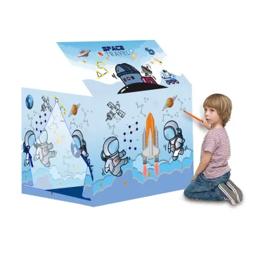 Space Pattern Wholesale Kids Play House Cartoon Tents