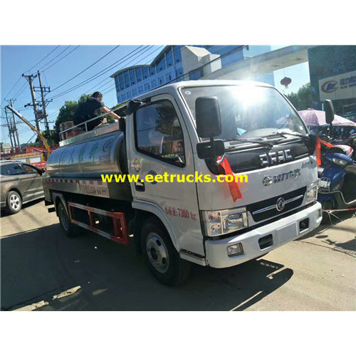 Camions de livraison de lait DFAC 5000 Litres