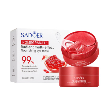 Flake Hydrogel Collagen Eye Mask for Dark Circles Removal
