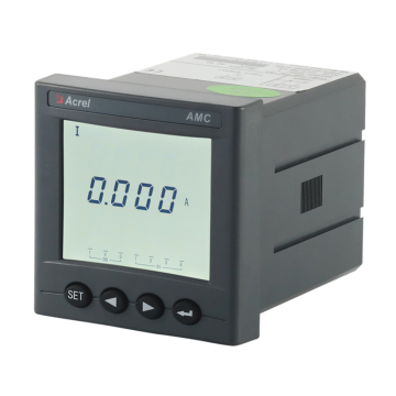 medidor de energía de panel de fase de una sola fase de Volt de AC Progammable