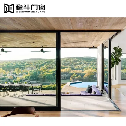 Exterior Soundproof Balcony Aluminum Sliding Doors