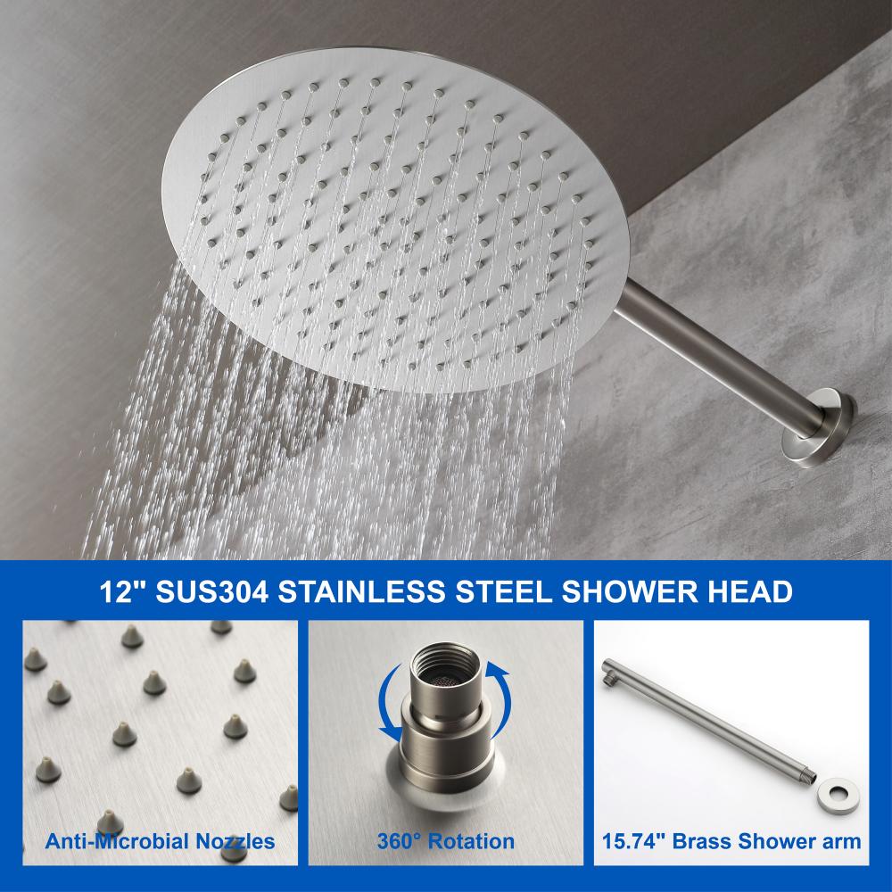 Shower faucet sets 88054bn 12 8