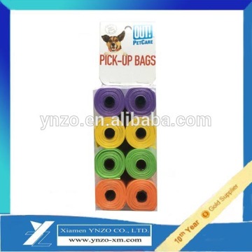 Refills packing pet waste bag pick up bag dog poop pick up bag