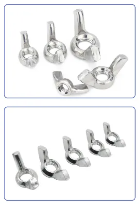 Locking Wing Nut Bolt Screws With Wing Nuts