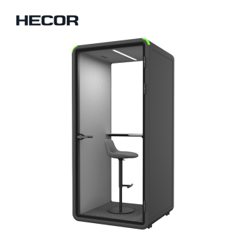 Kenmerkende Office Pods met merkaccenten