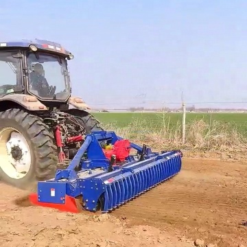 Tractor-Driven Agricultural Rotary Tiller Harrow Weed Rake