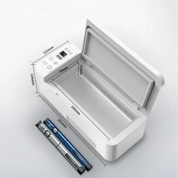 Portable Mini Fridge: Outdoor Insulin Cooler for Traveling