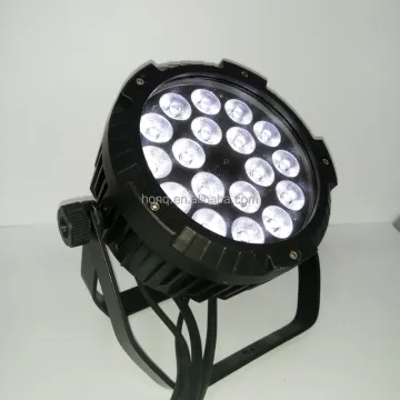 Professional HQlite 18X18W RGBWA UV 6-in-1 Waterproof PAR 64 LED Stage Light