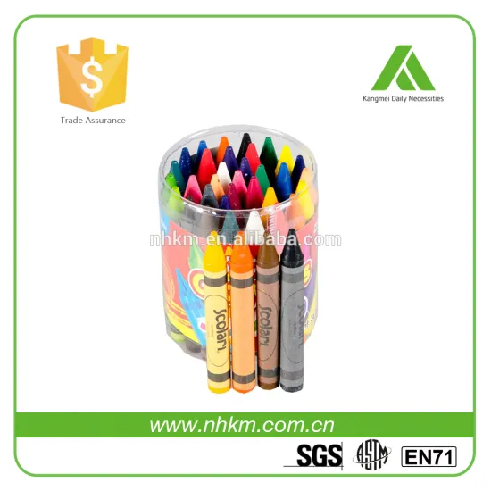 wax crayon for school children non toxic conform en71 astm4236 36 color wax crayon