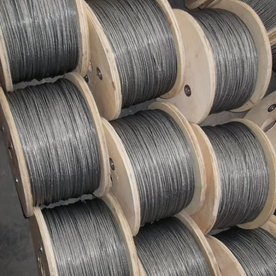 High Quality Stainless Steel Wire Rope Specification