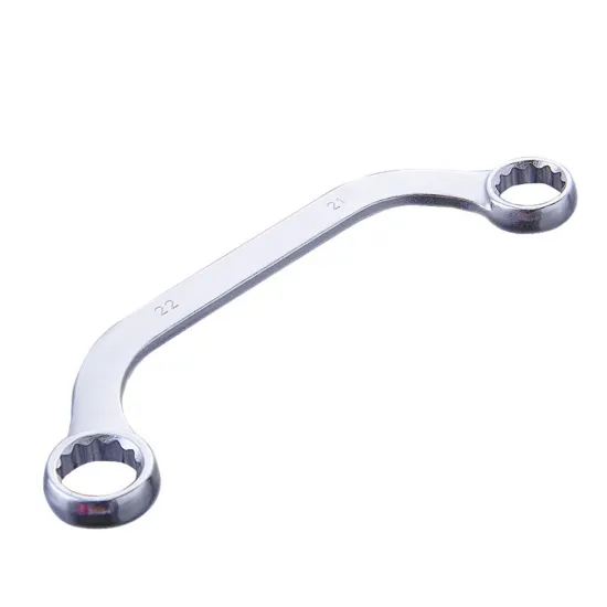 Double Box-End Obstruction C Shape Wrench