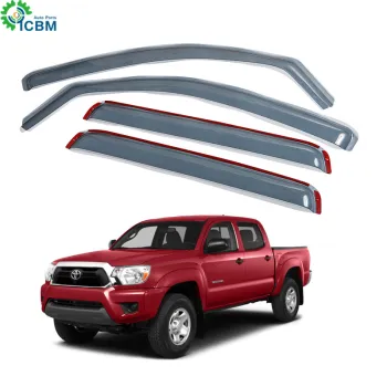 Auto Door Rain Guard Wind Deflector Visor for 2005-2015 IN-CHANNEL
