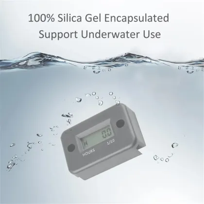 Portable Digital Tach Hour Meter for Gasoline Engines