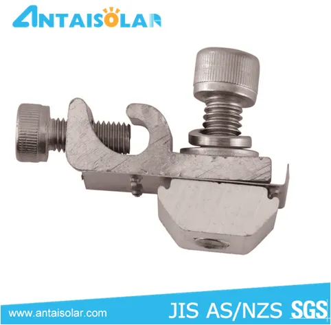 Grounding clip grounding lug bonding wire jumper for solar panel roof mount for 40kw solar system