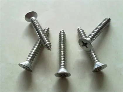 Slotted Stainless teel tapping screws