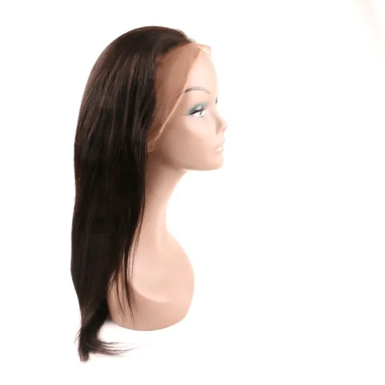 Wholesale 100% Virgin Brazilian Human Hair Transparent Lace 130% Density Remy Human Hair Lace Front Wig