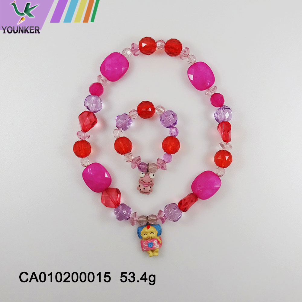 DOUBLE CANDY NECKLACE SET | LINE SHOPPING