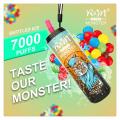 Recarregável Vape R&amp;M Monster 7000 Puffs