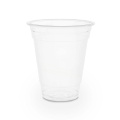 100% Biodégradable Plastic Plastic CPLA Flat Cup Flat