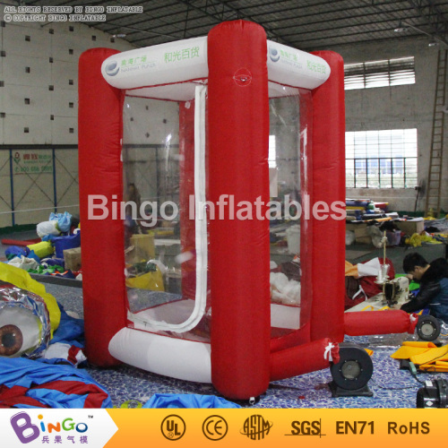 Inflatable Cash Cube Money booth Machine for Advertising Promotion