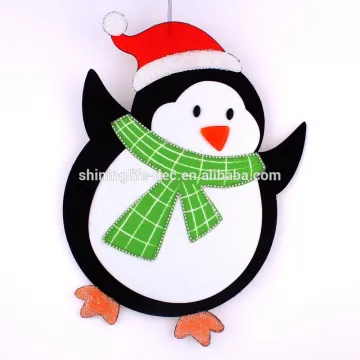 non-woven christmas penguin for outdoor decoration
