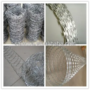 Galvanized Low Price Concertina Razor Barbed Wire