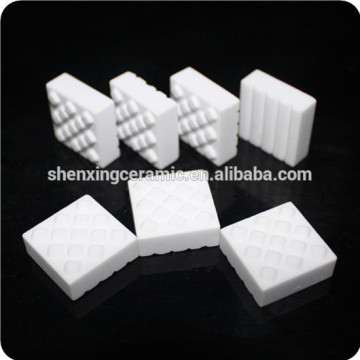 High wear resistance insulating 95% alumina ceramic tiles wearable ceramic chip