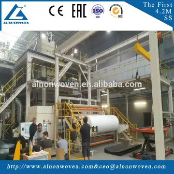 A.L Brand S nonwoven fabric machine with new design