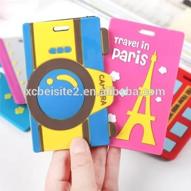 J198 popular cute hot sale luggage tag