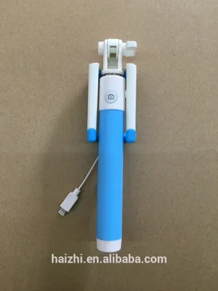 Factory sale Selfie Stick Monopod With Connector Button Handle Monopod For iPhone 7 7 Plus