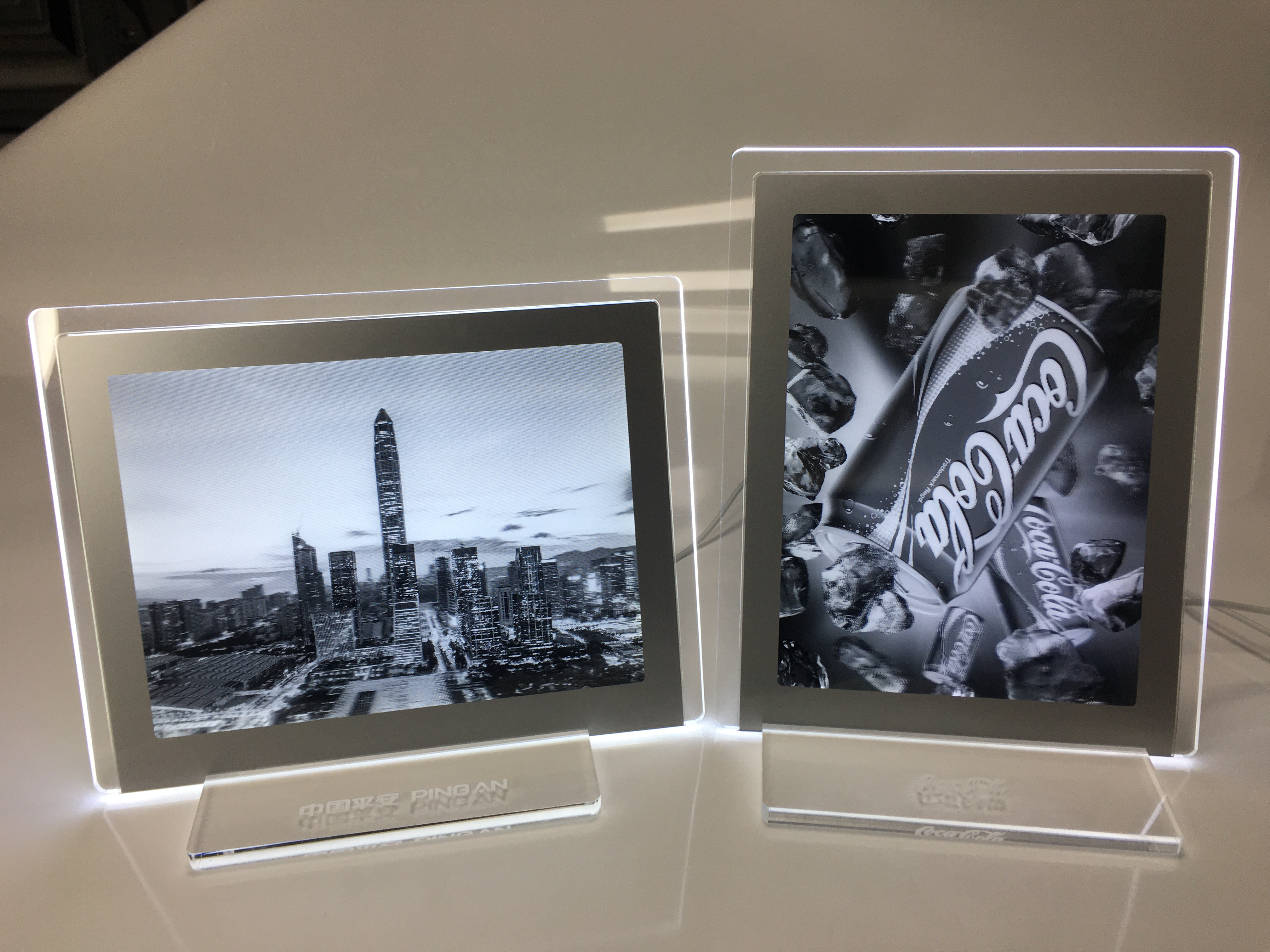 3D lenticular crystal light photoframe