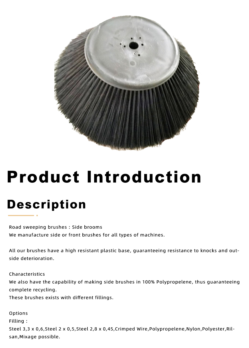 Side Brush For Sweeper x