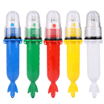 โคมไฟตกปลา LED กันน้ำ: Newmajor Multi Mode Flashing Light Net Light สำหรับกุ้งและปลาหมึก