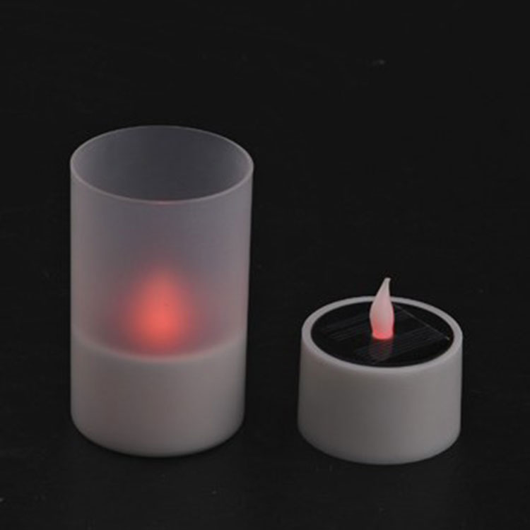 Solar Powered Tea Lights Candles For Outdoor Use