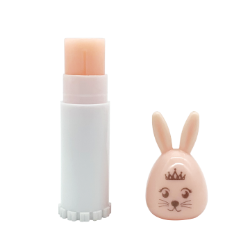 Private Label Organic Pink Rabbit Lip Balm for Children - OEM ODM Makeup Cosmetics Wholesale