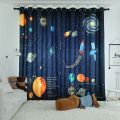 Art Hanging Textiles Home Cartoon Curtain