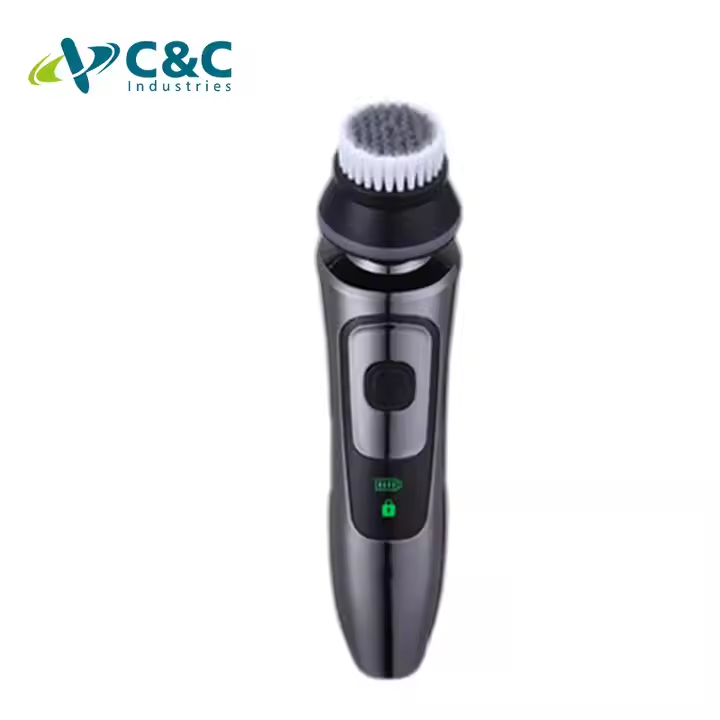 4 in 1 Hot Selling Face Hair Remover USB Groomer Waterproof Rotary Razor Beard Nose Hair Trimmer Electric Shaver for Men