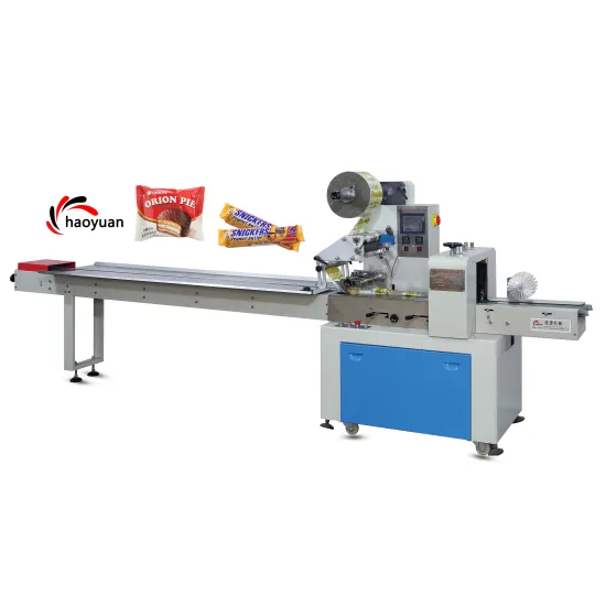 Hot Sealing Pillow Type Horizontal Biscuit Packing Machine KD-260 - Chocolate Bar Packaging Machine