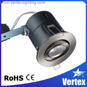 Tilt Interchangeable Bezels GU10 IC Fire-rated Downlight