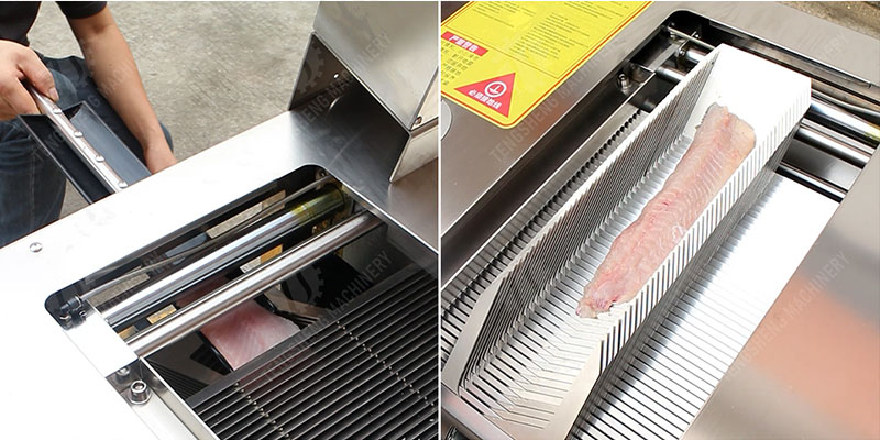 automatic fish fillet machine