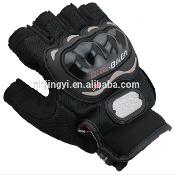 hot sale cheap motorcycle sport leather fingerless probiker gloves